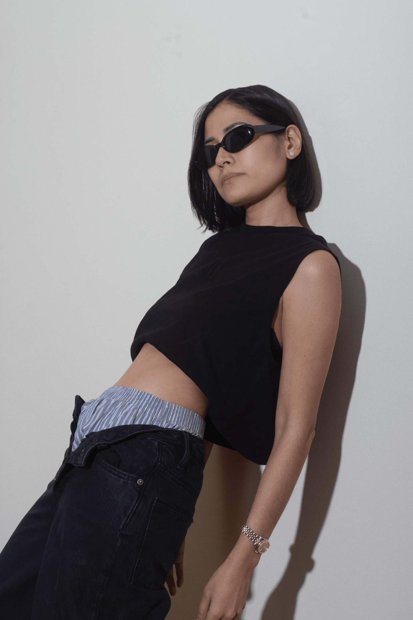TWCC Tone on Tone Crop Top