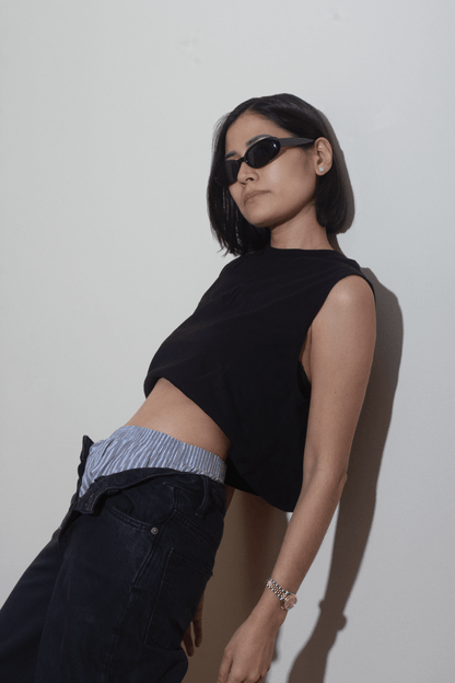TWCC Tone on Tone Crop Top